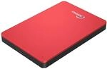 Sonnics 1TB Rot Externe tragbare Festplatte Typ C USB 3.1 kompatibel mit Windows-PC,