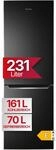 Amica K&uuml;hl-Gefrierkombination 231 L 170x54x59,1 cm Total NoFrost AKG 3875 S | 161 L