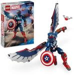 LEGO | Marvel New Captain America Baufigur - Superhelden Spielzeug f&uuml;r Kinder -