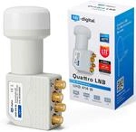 HB-DIGITAL Quattro LNB LNC f&uuml;r Multischalter f&uuml;r Multiswitch Full HD TV 3D 4K...