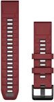 Garmin QuickFit, Silikonband, 20 mm, Schwarz/Kieselgrau, Marsala/Graphit, 22 mm,
