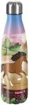 Step by Step Isolierte Edelstahltrinkflasche &bdquo;Wild Horse Ronja braun, Pferd,