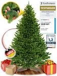 ArtiTree K&uuml;nstlicher Weihnachtsbaum 150 cm &ndash; 100 % Spritzguss Nordfichte 
