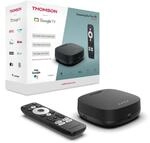 THOMSON Streaming Box Plus 270, Google TV, 4K UHD, Sprachsteuerung, Voice Control,