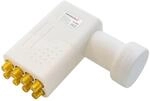 Premium X Octo LNB - 8Fach - f&uuml;r 8 Teilnehmer - 4K Full HD - mit Wetterschutz und
