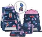 Step by Step Schulranzen-Set Space &bdquo;Mermaid Delia 5-teilig, blau-rosa,