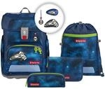 Step by Step Schulranzen-Set Cloud &bdquo;Starship Galactus 5-teilig, blau,