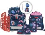 Step by Step Schulranzen-Set 2IN1 Plus &bdquo;Mermaid Delia 6-teilig, blau-rosa,
