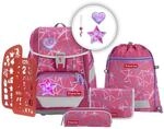 Step by Step Schulranzen-Set 2IN1 Plus &bdquo;Star Stella 6-teilig, lila-rosa,