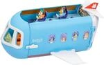 BlueY 3-in-1 Flugzeug-Spielset zum Ausklappen; Verwandlung von Flugzeug in