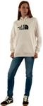 The North Face Damen Drew Peak Kapuzenpullover, White Dune, S