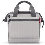 reisenthel Allrounder Cross Herringbone Grey &ndash; Kleine Crossbody Bag mit abnehmbarem