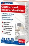 Baufan Glasfaser- und Renoviervlieskleber 500g I Starker Tapetenkleister f&uuml;r schwere
