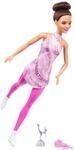 BARBIE Eiskunstl&auml;uferin Puppe - Pinkes Eiskunstlaufoutfit, abnehmbares Oberteil und