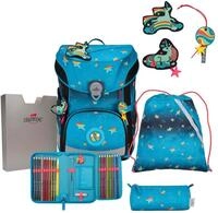 DerDieDas ErgoFlex Easy Exklusiv LED Schulranzenset 5-teilig Rainbow Star