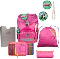 DerDieDas ErgoFlex Exklusiv Eco Schulranzenset 5-teilig Pink Planet