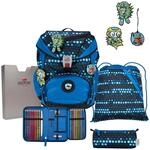 DerDieDas ErgoFlex Exklusiv Superflash Schulranzenset 5-teilig Blue Robot