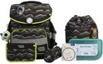 SCHOOL-MOOD Timeless Pro Schulranzenset 7-teilig 23,5L Stauraum, ergonomisches...