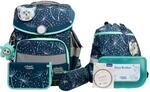SCHOOL-MOOD Timeless Pro Schulranzenset 7-teilig 23,5L Stauraum, ergonomisches Easy