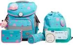 SCHOOL-MOOD Timeless Pro Schulranzenset 7-teilig 23,5L Stauraum, ergonomisches Easy