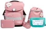 School-Mood Timeless Pro Schulranzenset 7-teilig 23,5L Stauraum, ergonomisches Easy