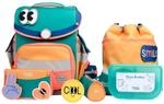 SCHOOL-MOOD Timeless Pro Schulranzenset 7-teilig 23,5L Stauraum, ergonomisches Easy