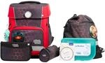 SCHOOL-MOOD Champion Pro Mika Drache Schulranzenset 7-teilig 21,5L Stauraum,