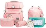 SCHOOL-MOOD Champion Pro Rainbow Schulranzenset 7-teilig 21,5L Stauraum,