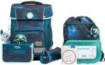 SCHOOL-MOOD Champion Pro Moritz Weltraum Schulranzenset 7-teilig 21,5L Stauraum,