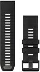 Garmin QuickFit, Silikonband, 26 mm, Schwarz/Kieselgrau