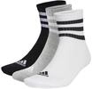 adidas 3 Paar C Sportswear MID 3p Mid Cut Socken Unisex, Farbe:Multi, Socken &
