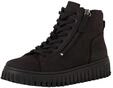 Tamaris Damen Stiefelette Leder Wechselfu&szlig;bett; BLACK, EU 37