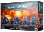 Games Workshop - Warhammer 40.000 - Space Marines: Assault Intercessors, Schwarz