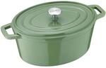 Berndes Br&auml;ter B.iron 6L mit Deckel - 31x24 cm - Gusseisen mit Emaillebeschichtung -