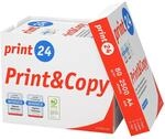 print24 Druckerpapier Kopierpapier 2500 Blatt 5 x 500 A4 80g Premium Hochwei&szlig;...
