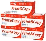 print24 Druckerpapier Kopierpapier 25000 Blatt 50 x 500 A4 80g Premium Hochwei&szlig; CIE