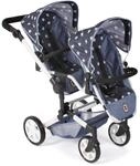 Bayer Chic 2000&reg; Puppenwagen Linus Duo &ndash; Sternchen Navy &ndash; Faltbarer