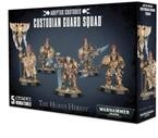Games Workshop Warhammer 40k - Adeptus Custodes Custodian Guard, Schwarz