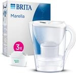 Brita Filterkanne Marella +3 Maxtra Pro PP wei&szlig; Polypropylen 2,4 l 150 l