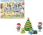 Bluey - Adventskalender mit 24 Teilen, inkl. Figuren aus der Serie und Zubeh&ouml;r, f&uuml;r