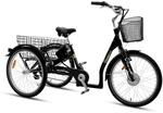 SachsenRAD E-Lastenrad T3A Trio mit Alarmanlage, 250W ebike mit LCD Display und
