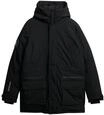 Superdry Herren City Gepolsterter Parka Mantel Schwarz S