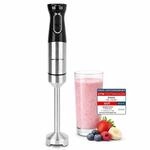 EMERIO Stabmixer mit kraftvollen 1000 Watt | P&uuml;rierstab (abnehmbar) und