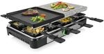 Tristar Raclette RA-2747 &ndash; 4-in-1 &ndash; Raclette/Kochstein/Grill/Teppanyaki &ndash; 8
