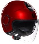 AGV - ETERES E2206, Motorrad Jet-Helmet, Unisex, Corsa Red, XL