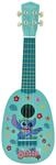 Lexibook, Disney Stitch, Meine erste Holz-Ukulele, 4 Nylonsaiten, 53 cm, inklusive