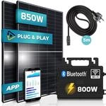 SUNNIVA&reg; 850W Balkonkraftwerk 800W komplett Steckdose - Astro-Energy 800W Micro