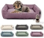 Rohrschneider Hundebett kleine und mittelgr. Hunde (Altrosa 70x50 cm)