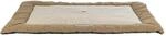 TRIXIE Hundematte Viviana, weich & pflegeleicht &ndash; 120 x 80 cm, braun | Weiche,