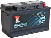 YUASA YBX7115 YBX7000 Starterbatterie 85Ah 12V 760A EFB DIN/ISO L4 Kompatibel mit VW